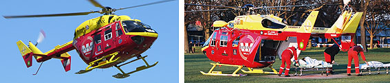 The Westpac Rescue Helicopter